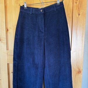 Never worn Navy OffOn Clothing Corduroy Pants